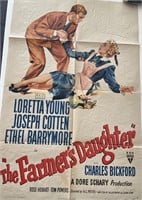 The Farmer's Daughter 1964 vintage movie poster