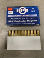 PPU 300 Winchester Magnum Rifle Cartridges (20)