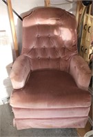 Pink Swivel Chair Vintage Best Chairs Mfg