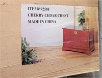 New in box Cherry Cedar Chest
