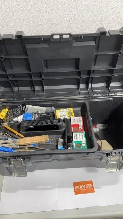 Husky Tool Box and Contents