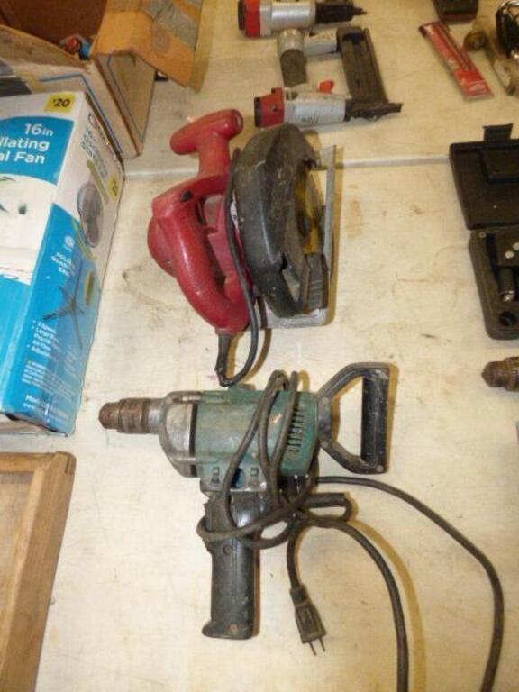 MAKITA DRILL, SKILSAW WORK GOOD