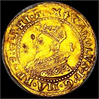 1625-1649 Great Britain Gold Crown NEARLY UNC