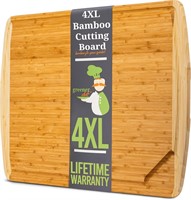 GREENER CHEF 36 XL Cutting Board  Bamboo