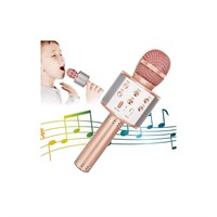 KIDWILL Wireless Bluetooth Karaoke Microphone