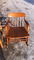 #216 Vintage Rocking Chair