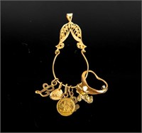 Jewelry 14kt Yellow Gold Charm Pendant