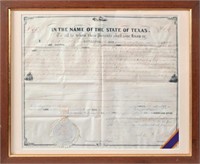 1846 Texas Land Grant