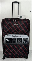 Leisure Lafayette 29in. Spinner Luggage - Black/Re