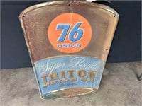 Union 76 Super Royal Triton Motor Oil Sign