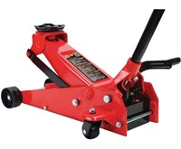 New Big Red Heavy-Duty + Garage Floor Jack w/ Quic