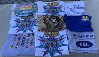 W - LOT OF 9 GRAPHIC TEES SIZE XL & 2XL (Q23)