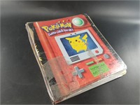 Binder of Pokémon trading cards