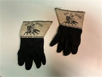 Vintage Red Ryder Kids Gloves