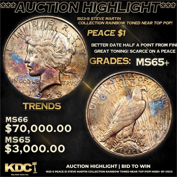 MASSIVE Summer Kickoff! Rare Coin Auction 25 pt 2.3