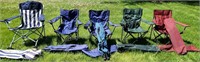 Group of 7 ct. Outdoor Camping/Sporting Chairs