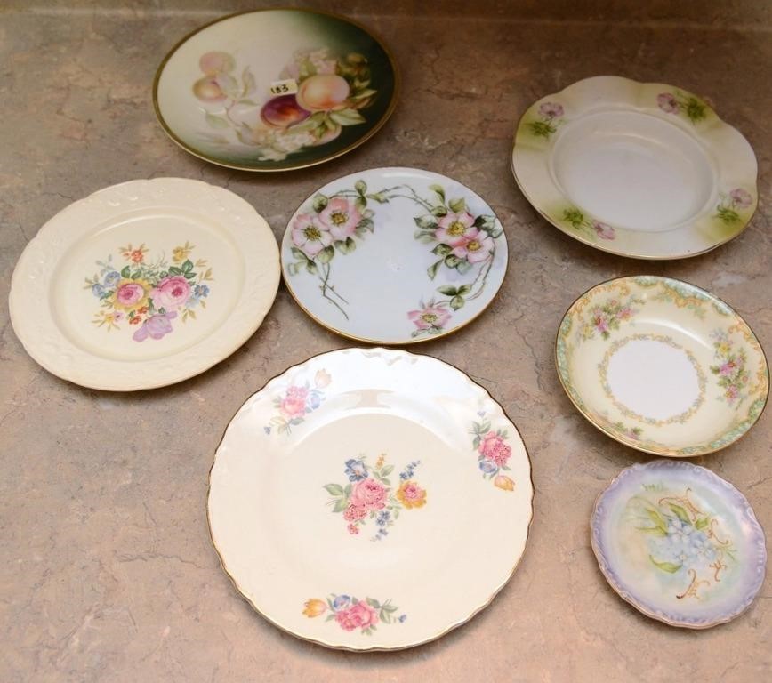 VINTAGE PORCELAIN PLATES