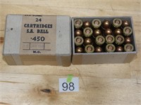 45 Cal Rnds 24ct