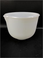 Glasbake For Sunbeam 20CJ Milk Glass Mixing Bowl