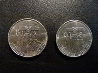 Silver Canadian Dollar 1534-1984 Cartier Coins