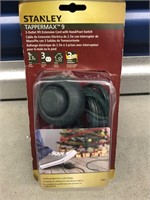 New -Stanley Tappermax 9 - 3 Outlet 9 Ft Extention