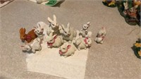 Mini Easter bunny decorations