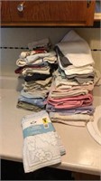 Assorted hand towels and washcloths