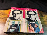 2 WOODY ALLEN VHS MOVIES