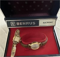 Bulova and benrus watches