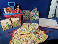 Children's Lot, including artist bib & hat,