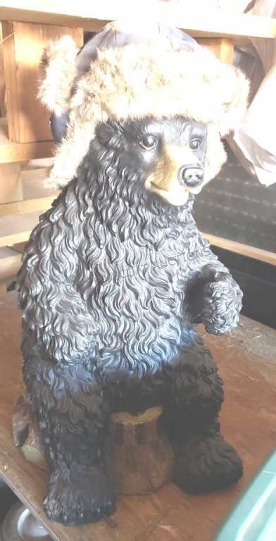Plastic Bear Statue