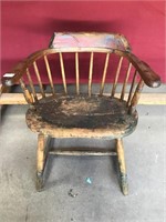 Antique Oak Chair