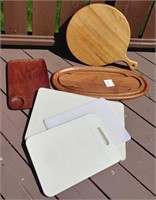 Lot Of Six Cutting Boards