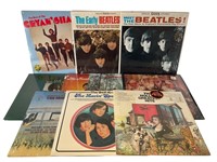 10 - 1960’s Rock N Roll Records w/ The Beatles