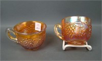 Two N'Wood Marigold Stippled G&c Punch Cups
