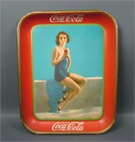 1933 Coca Cola Advertising Tray