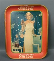 1935 Coca Cola Advertising Tray