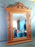 Gorgeous Wooden Framed Mirror Perfect for a