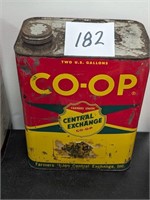 CO-OP 2 Gallon Oil Can