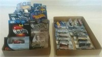 Variety of Hot Wheel cars in the package