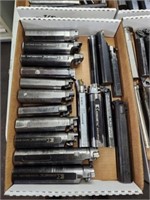 FLAT OF VARIOUS BORING BARS