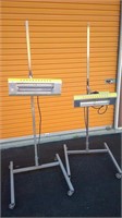 2 Infratech portable infared dryers
