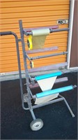 masking paper and tape rack