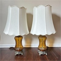 Pair of 1970s Decorative Lamps