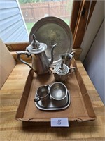 Pewter Tea Set