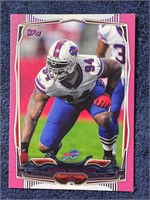 MARIO WILLIAMS TOPPS PINK ROOKIE CARD