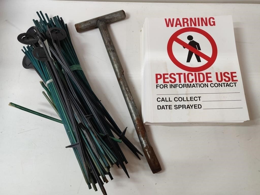 Marker Posts & Pesticide Signs