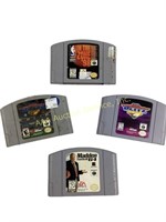 Nintendo 64 Games includes 4 games, Madden 64, In
