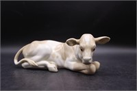 Lladro Porcelain Cow Figurine