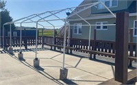 Outdoor Patio cover frame, used for vehicles